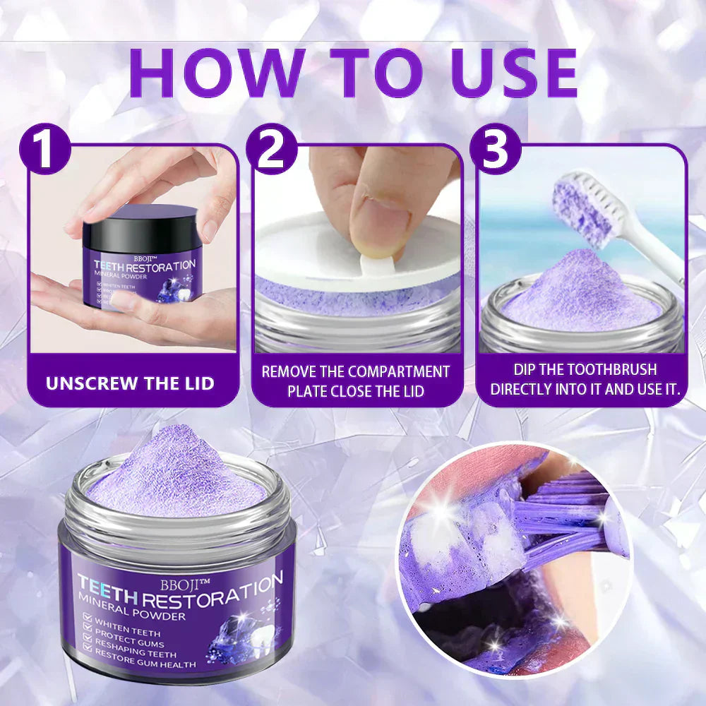 ✨🦷BBOJI™ TeethRestoration Mineral Powder💋(ADA recommended)