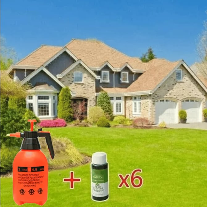 🌱🔥Last Day 73% OFF🌱Hydro Seeding Lawn Solution🌱