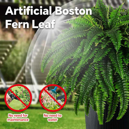 🌱🔥Last Day 75% OFF--🌿UV Resistant Lifelike Artificial Boston Fern