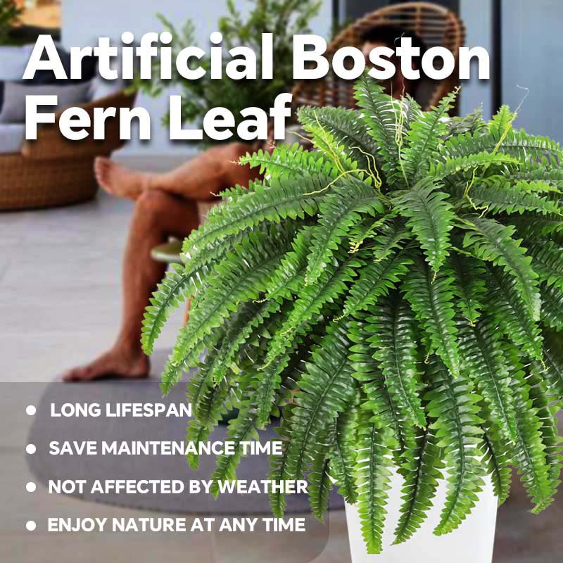 🌱🔥Last Day 75% OFF--🌿UV Resistant Lifelike Artificial Boston Fern