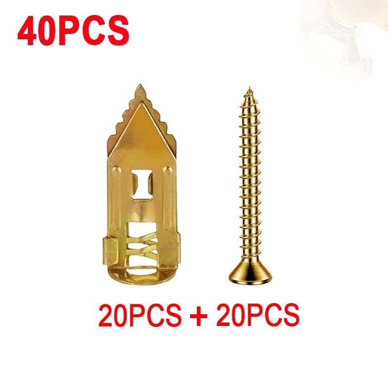 🔩200PCS Self-Drilling Drywall Anchors and Screws Kit 🔥Final 3 Hours: 50%OFF