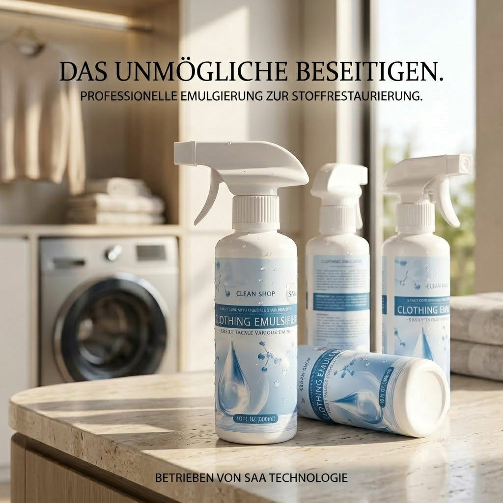 🔥 Letzte 3 Stunden | 50% Rabatt auf unseren Wäscheemulgator zur Vorbehandlung